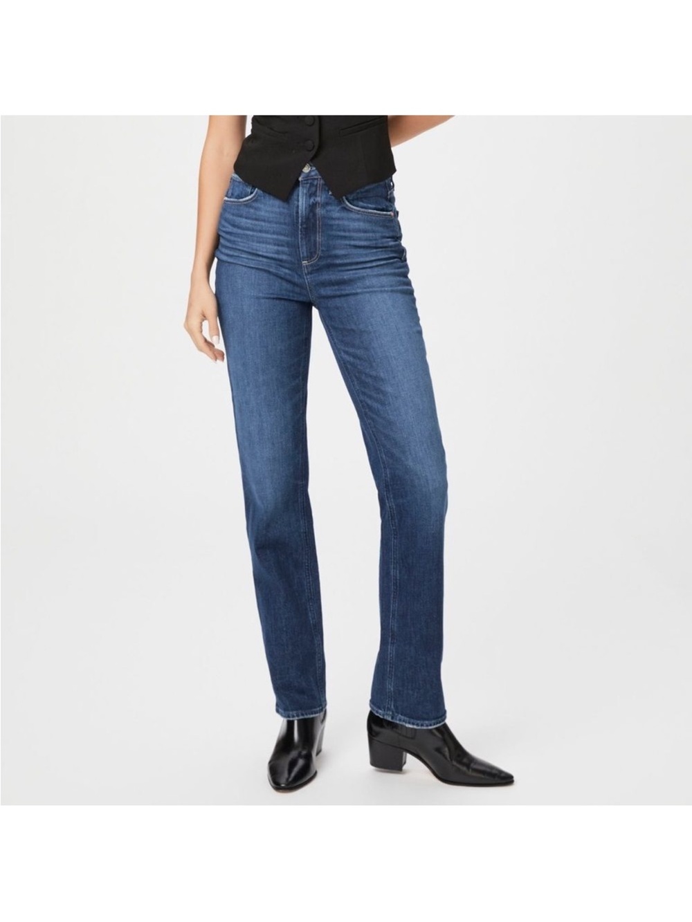 Paige Stella Straight Jeans